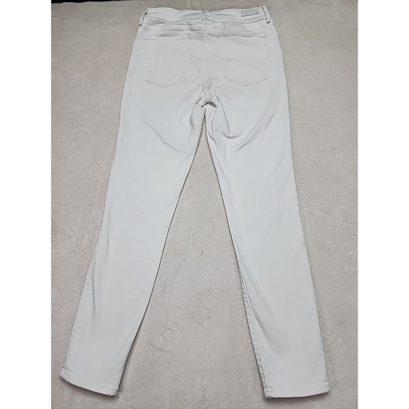 Abercrombie fitch White High Rise Super Skinny Jeans‎ Womans 31/12L - Picture 4 of 7